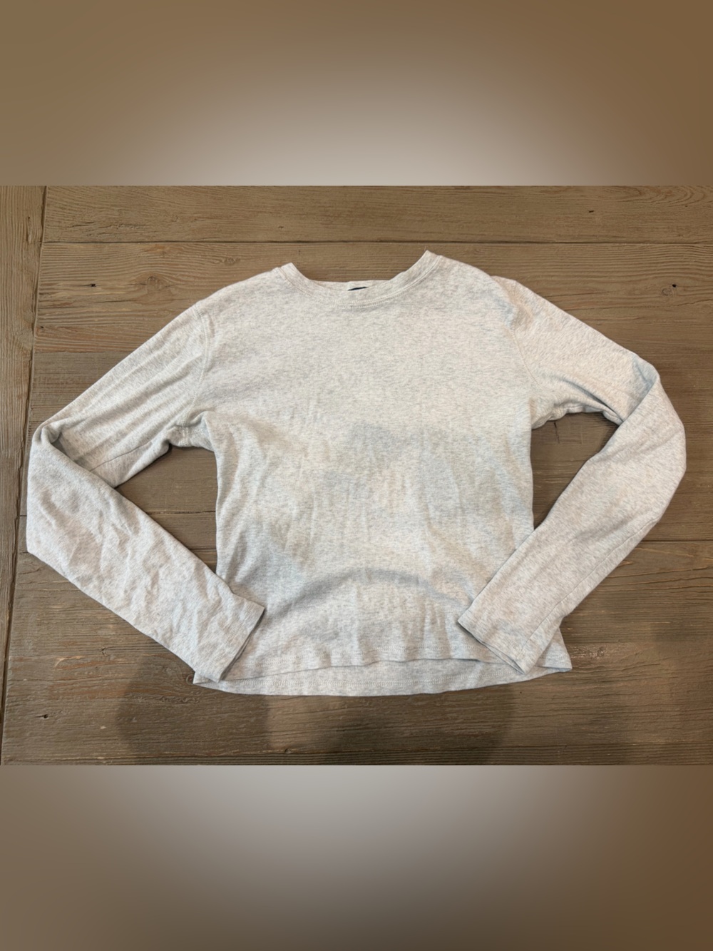 Brandy Melville Light Gray Longsleeve